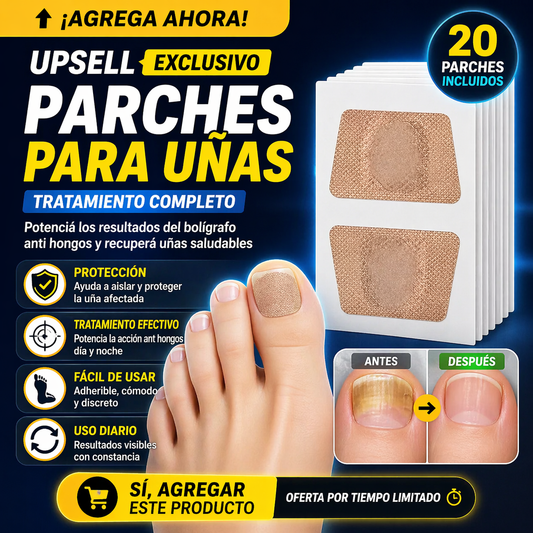 Parches Para El Cuidado De Las Uñas x10